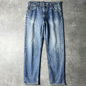 �q�Q 90s Levis 505 �f�j�� �p���c 36 30 / 90�N�� ���[�o�C�X �I�[���h �W�[���Y �W�[�p�� �e�[�p�[�h �X�g���[�g