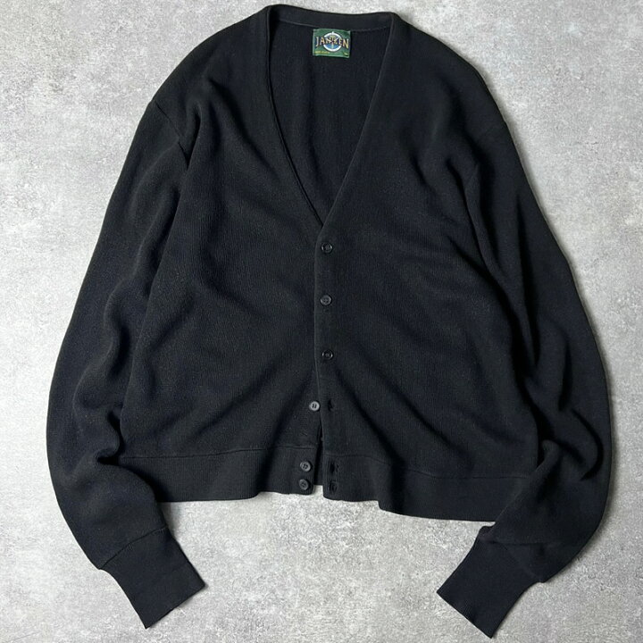 楽天市場】80s USA製 Jantzen 無地 アクリル ニット カーディガン XL 