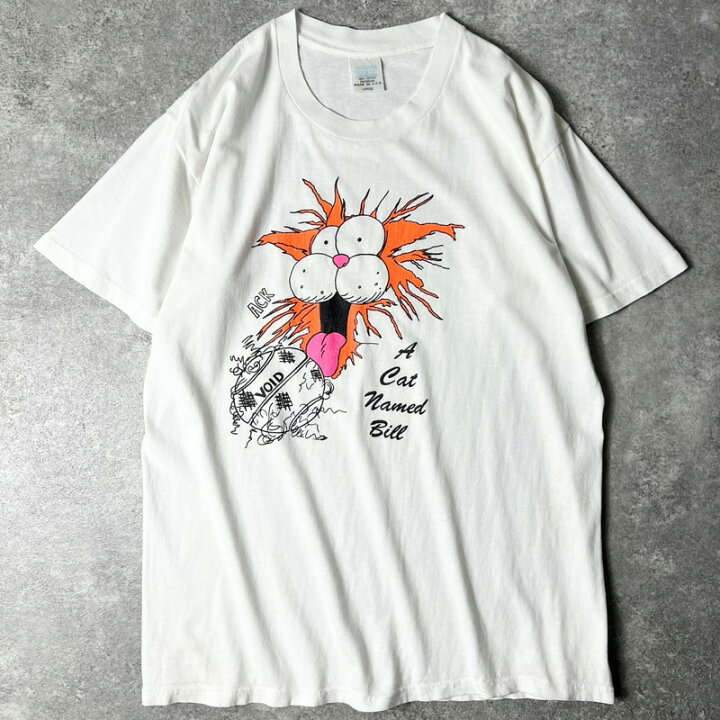 楽天市場】90s USA製 ビルザキャット キャラクター プリント 半袖 T 