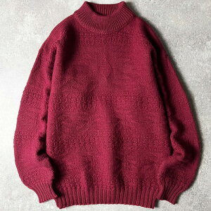 70s USA�� Pendleton ���� �n�C�l�b�N �E�[�� �j�b�g �Z�[�^�[ M / 70�N�� �A�����J�� �r���e�[�W �y���h���g�� ���n ���b�N�l�b�N