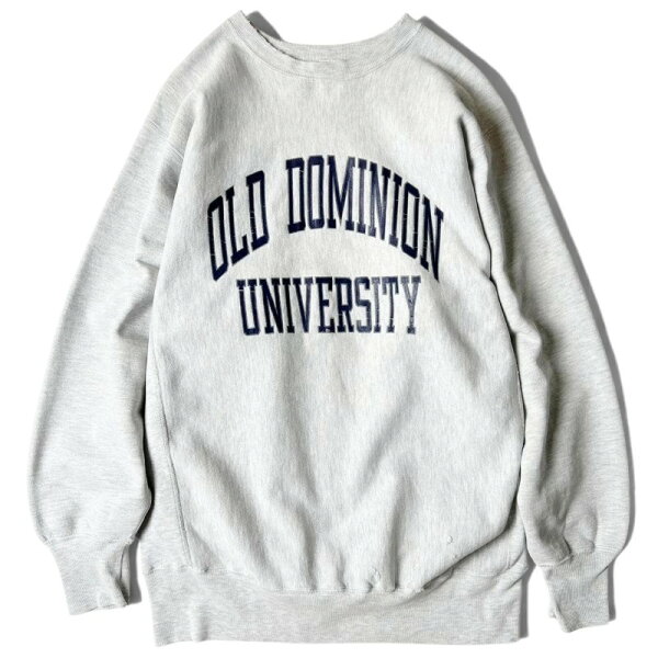 90s トリコタグ USA製 Champion 2段 カレッジ プリント リバースウィーブ スウェット トレーナー XXL / 90年代 チャンピオン アメリカ製 オールド 【中古】 古着 アメリカ古着 USED ユーズド 中古 VINTAGE US古着 アメカジ