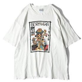 90s 1996 ジャズ アート プリント 半袖 Tシャツ XL / 90年代 アメリカ製 オールド シングル ステッチ ホワイト 白 グラフィック 【中古】 古着 アメリカ古着 USED ユーズド 中古 VINTAGE US古着 アメカジ
