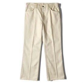 80s Levis カツラギ 517 1822 スタプレ フレア パンツ W36 L31 / 80年代 リーバイス ビンテージ STA-PRES TALON タロン 生成り 【中古】 古着 アメリカ古着 USED ユーズド 中古 VINTAGE US古着 アメカジ
