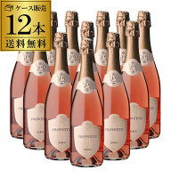 1本あたり640円(税込) 送料無料 スペイン産スパークリングワイン プロヴェット ロゼ セッコ スパークリン…