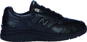 ニューバランス newbalance WW585BK D 2E 4E レディース ウォーキングシューズ 防水 本革 滑りにくい 幅広 ファスナー付き 通勤 靴 旅行用