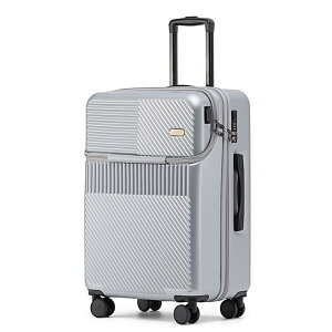 【送料無料】スーツケース トップオープン 機内持ち込み TSAロック 軽量 S/M/L/XLサイズ かわいい おしゃれ 出張 2泊-3泊向き キャリーケース 旅行 5色 フロントオープン usbポート付き