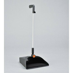 2WAYちりとり ダークグレー 全長:660/678mm 幅:272/121 ポリプロピレン製 330 x 730 x 410 mm 146151 日本緑十字