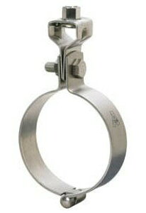 アカギ SUS TN.耐火用 吊バンド 蝶番式 タン付 75 適径104 A10208-0041