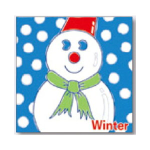 ̂` bƎlG̃CXgV[Y 䂩ȋG Winter Ⴞ 300×300 KS-71 H[