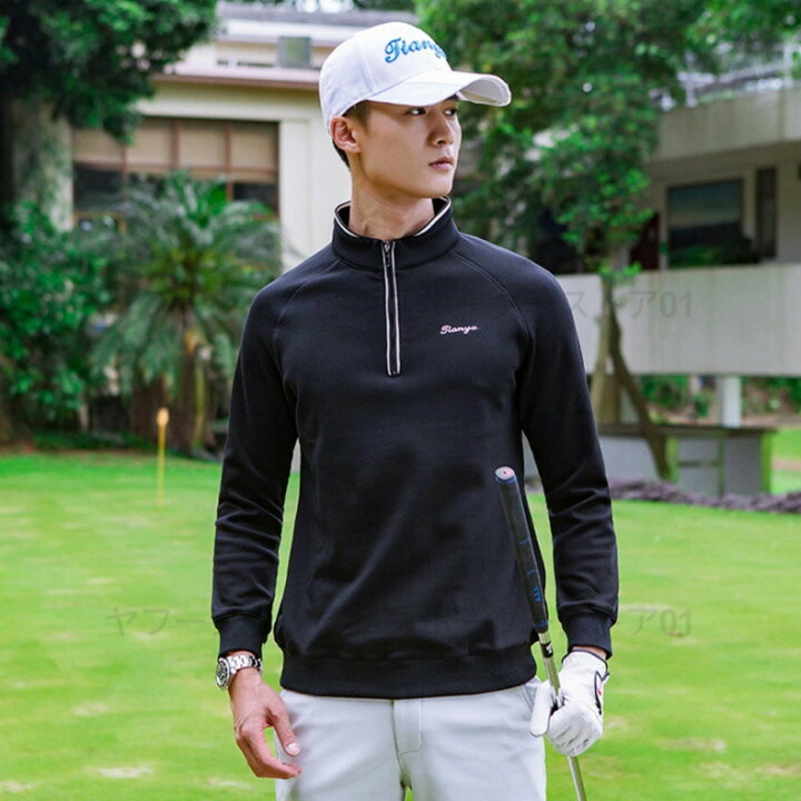 楽天市場】長袖 メンズ ゴルフ長袖 ポロシャツ 春 秋 冬 ゴルフウェア 