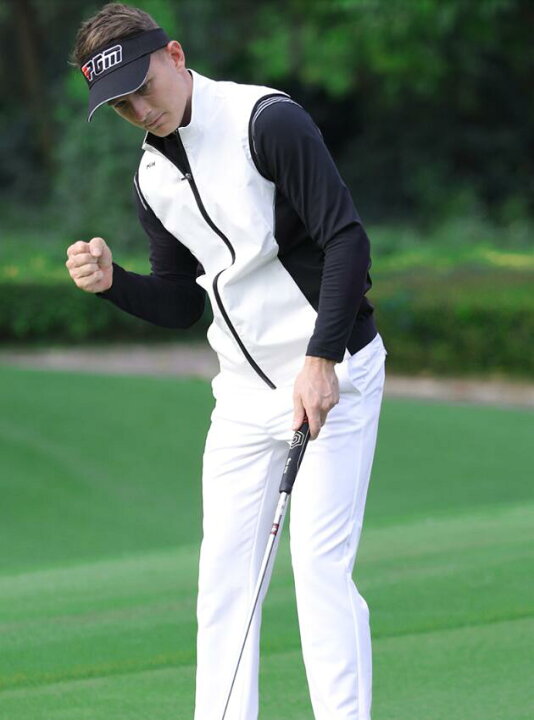 楽天市場 ゴルフベスト 防風性 撥水性 メンズ スポーツウェア 男性用 紳士 ジャケット ゴルフウェア ジュアル 立ち衿 立体裁断 おしゃれ 新作 ゴルフウェア メンズ ベスト 夏 春 秋 熱中症対策 防水ウインドベスト メンズ ウェア Runelves