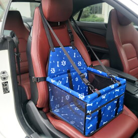 【運転席、助手席用】ドライブのボックス 犬用 ドライブシート BOX ペット用ドライブシート カーシート シートカバー 汚れに強い防水シート 取り付け簡単 雨の日 アウトドア 海の帰り おしっこや泥汚れに最適 水洗いOK 新車用 車のシート 汚れ防止