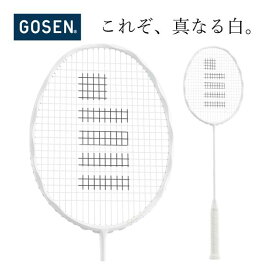 【24日20時～28時間限定★最大ポイント38倍】ゴーセン インフェルノ・エア INFERNO AIR GOSEN BRIFAR 国内正規品 バドミントンラケット マットホワイト 2022