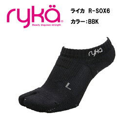 【即納】ライカ R-SOX-6 BBK 足袋型ソックス あす楽対応 ryka 靴下 ソックス サイズ フィットネス レディス レディース