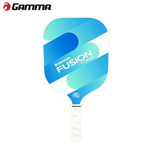 GAMMA �s�b�N���{�[���p�h�� FUSION POWER (�u���[&�O���[��) PICKLEBALL PADDLE ���P�b�g �K���} BLUE&GREEN 13mm ���� �Q�[�� ���S��