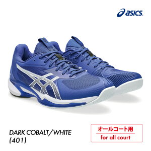 ASICS @\[VXs[hFF3@I[R[g@1041A438-401@2025FW@Y @ejX@V[Y@AVbNX@SOLUTION SPEED FF 3@DARK COBALT/WHITE