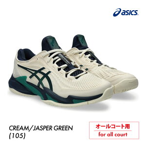 �y�}���\������I�ő�2000�~OFF�N�[�|���zASICS �@�R�[�gFF3�@�I�[���R�[�g�@1041A370-105�@2025FW�@�����Y �@�e�j�X�V���[�Y�@�A�V�b�N�X�@COURT FF3�@CREAM/JASPER GREEN�@ASI03