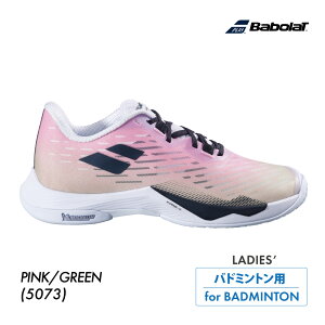 BABOLAT�@�V���h�E �c�A�[ 5�E�B�����Y�@�s���N×�O���[���@3A1F25B472-5073�@2025FW�@�o�{���@Shadow Tour 5 Women�@�̈�ف@�����p�@�����V���[�Y�@�o�h�~���g���p�@�o�h�~���g���V���[�Y