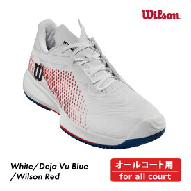 WILSON ケイオススウィフト1.5 2024 KAOS SWIFT1.5 メンズ ウィルソン ホワイト 2024SS オールコート テニス　シューズ　WHITE 男性
