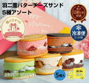【母の日限定!!】限定スリーブ＋メッセージカード付き【RUNNYCHEESE】【羽二重5種アソート】 冷凍 ラニーチーズ バタ…