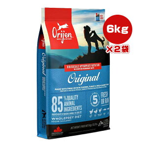 �I���W�� �I���W�i�� 6kg×2�� �`�����s�I���y�b�g�t�[�Y ��t �y�b�g �t�[�h �� �h�b�O �h���C �S�N�� �I�[���X�e�[�W ORIJEN ���������y���K�i�z