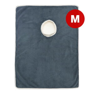 トリマーさんと考えた 着るワンちゃんバスタオル ネイビー M プレーリードッグ ▼g ペット グッズ 犬 ドッグ ふわふわタッチ 超吸水