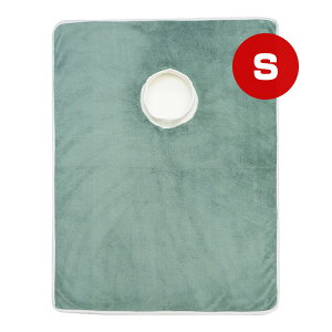 トリマーさんと考えた 着るワンちゃんバスタオル グリーン S プレーリードッグ ▼g ペット グッズ 犬 ドッグ ふわふわタッチ 超吸水