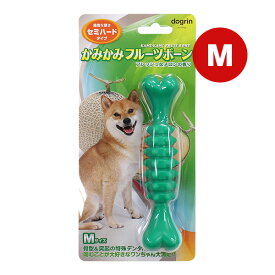 かみかみフルーツボーン フレッシュなメロンの香り セミハードタイプ Mサイズ スーパーキャット ▼a ペット グッズ 犬 ドッグ おもちゃ 骨型 デンタルケア ストレス発散