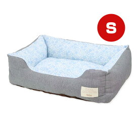 Homey ひんやり冷感 スタイリッシュツイル スクエアベッド S ブルーグレー ペットプロ ▼a ペット グッズ 犬 ドッグ 猫 キャット 春夏 PetPro
