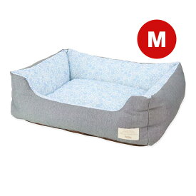 Homey ひんやり冷感 スタイリッシュツイル スクエアベッド M ブルーグレー ペットプロ ▼a ペット グッズ 犬 ドッグ 猫 キャット 春夏 PetPro