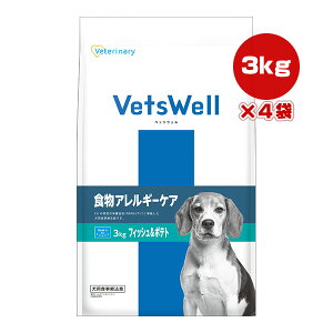 xbcEF pHÖ@H HAM[PA tBbV|eg 3kg×4 }J a ybg t[h  hbO xei[ Veterinary VetsWell VET-004 