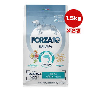 �t�H���c�@10 �f�C���[�v�� �A�_���g �~�j �t�B�b�V�� 1.5kg×2�� ��g �y�b�g �t�[�h �� �h�b�O �����h�{�H DAILY Pro FORZA10 ��������