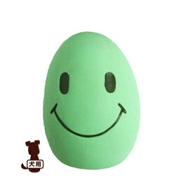 SMILE EGG スマイルエッグ グリーン スーパーキャット▼a ペット グッズ ドッグ 犬 おもちゃ ぬいぐるみ ボール