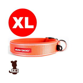 ■EZYDOG イージードッグ ネオカラー XL オレンジ 新東亜交易 ▼g ペット グッズ 犬 ドッグ アクセサリー カラー 首輪