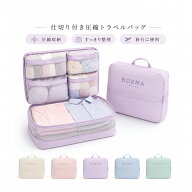 【2点購入で15%OFFクーポン】圧縮バッグ 旅行用 仕切り付き 5in1タイプあり L サイズ ベーシック M サイ…