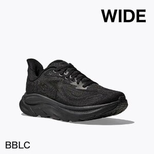 HOKA CLIFTON 10 WOMEN�fs WIDE �z�J �N���t�g�� 10 �E�B�����Y ���C�h �����j���O�V���[�Y�@���y�ʁy���������z