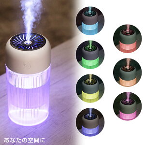 【乾燥からあなたを守る】卓上加湿器 小型 超音波式 加湿器 静音 オフィス 肌乾燥対策 上部から給水 お手入れ簡単 大容量 400ml USB給電 持ち運び便利 水分補給 次亜塩素酸水対応 空焚き防止
