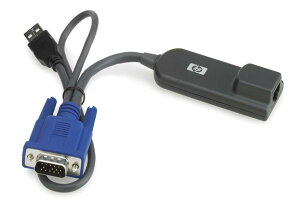 Vi HP 396633-001 USBA_v^[ - JeS5 (CAT5) P[ugpCAT5 T[o[R\[XCb` KVMɐڑ\ 336047-B21