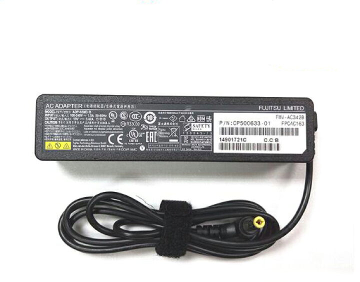 楽天市場】純正 富士通 FUJITSU LIFEBOOK U9311X/F 用 19V 3.42A AC 
