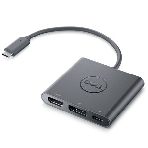 Dell アダプターUSB-C + HDMI/DP(パワーパススルー対応)