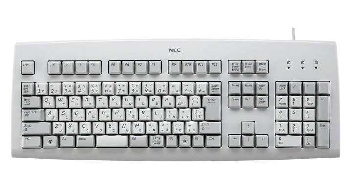楽天市場】NEC 純正 キーボード USB接続 日本語キーボード KU-1778 