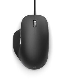 マイクロソフト エルゴノミック マウス RJG-00008 :for Business 有線 快適操作 右手用 BlueTrack USB接続 (ブラック) Surface 対応 (簡易パッケージ)