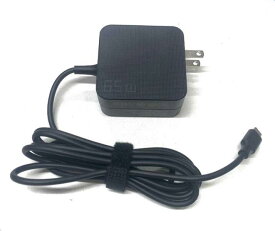 純正新品 ASUS B9440UA、C101PA、C213NA、C302CA、T303UA、T305CA、UX3490UAR、UX370UA、UX390UA、Vivobook 13 Slate T3300、Zenbook 14 UX434、ExpertBook B5 B5302FEA用 65W TYPE-C ACアダプター AD2129520 AD2120520