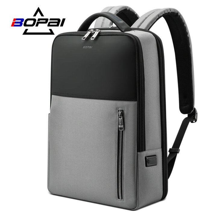楽天市場】【BOPAI】【USB充電ポート・防圧・防水】ビジネスリュック 