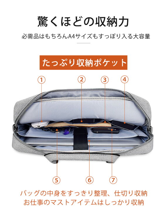 楽天市場】【超軽量 2WAY】動画あり！PCバッグ 13.3インチ パソコン  