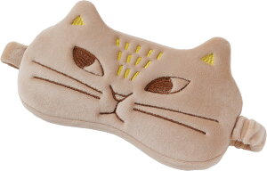 ホットアイマスク fikalycka 猫 北欧 アイピロー 繰り返し使える プレゼント 安眠 健康 メール便可