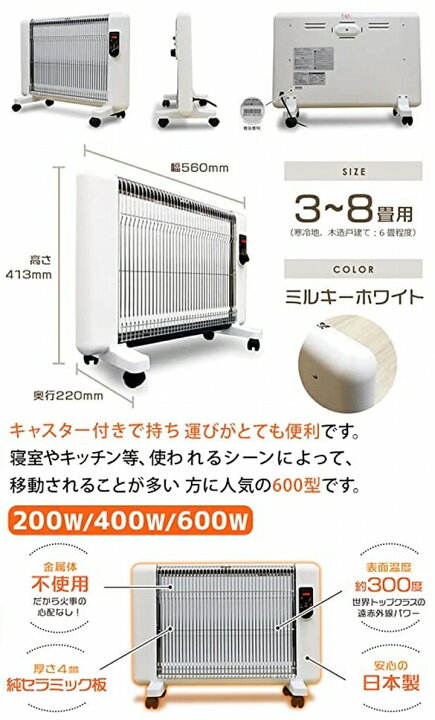 楽天市場】【送料無料】サンラメラ621型 ミルキーホワイト600W  