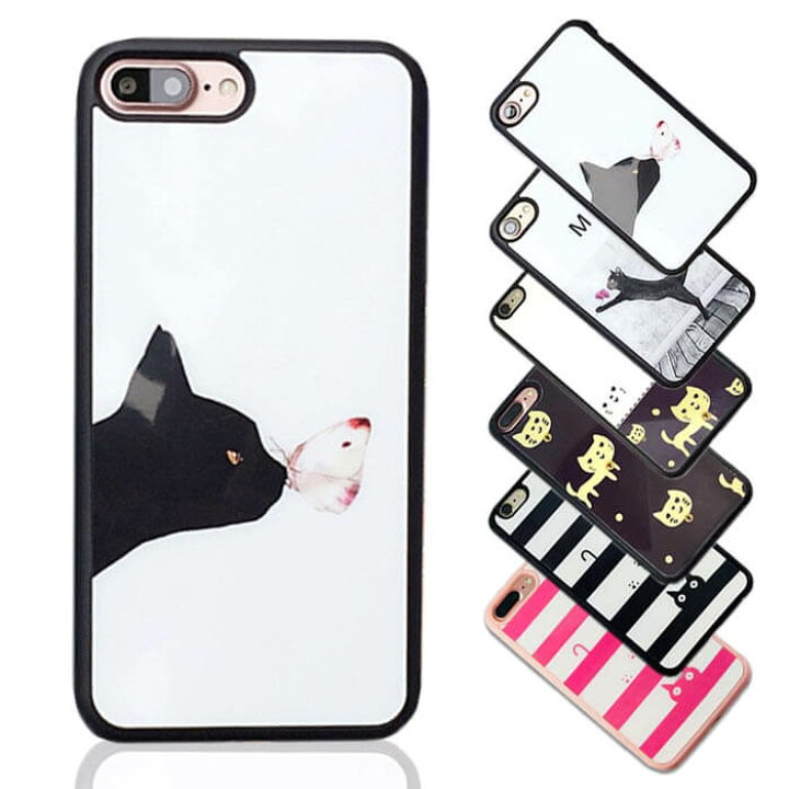 楽天市場 Iphone Se ケース Iphonese 第2世代 Se2 Iphone10s 可愛い Iphonex ケース ソフトケース 猫 イラスト 女子 おしゃれ 大人かわいい ボーダー ストライプ Iphone8 Iphone7 Iphone8plus Iphone7plus スマホケース 背面 Iphoneケース ソフトケース Iphone6 Iphone6s