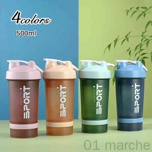 �v���e�C���V�F�C�J�[ �������ł��킢 500ml �u�����_�[�{�g��