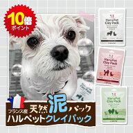 ★ タイムSALE限定 ポイント10倍 ★ HaruPet クレイパック 3分程 マッサージ 泥パック オーガニック 犬 …